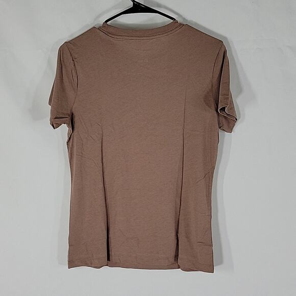A New Day Lightweight Short Sleeve Tee, 3 Pack, Light Brown, Sz S, NWT - Picture 3 of 7